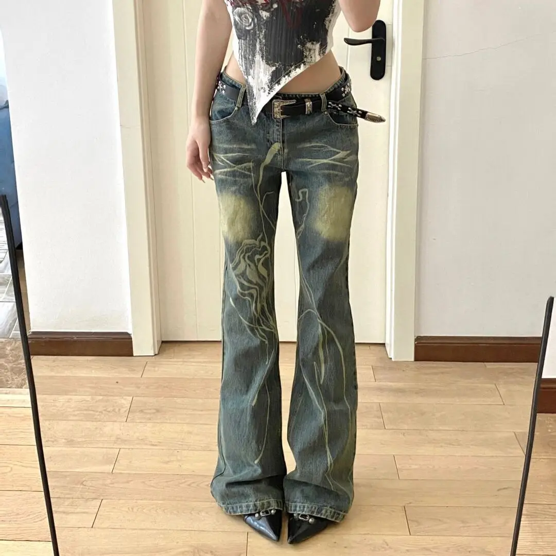 American-Style-Y2K-Old-Washed-Jeans-Low-Waist-Design-Pattern-Micro-Shaped-Flared-Trousers-Tie-Dyed.jpg_