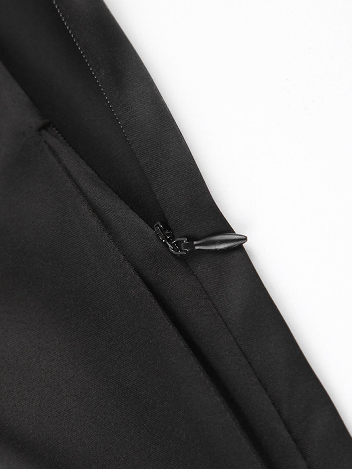 Oversized Satin Wide Leg Dress Pants - 图片 6