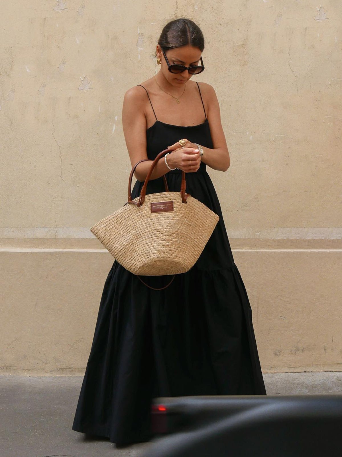 Solid Backless Long Dress - 图片 4