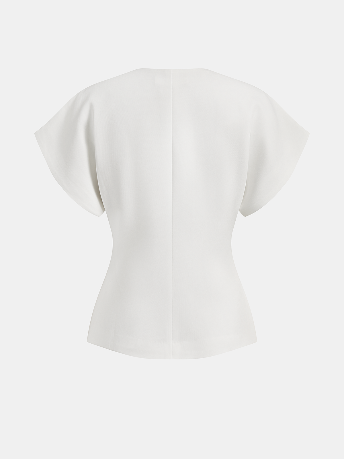 Trendy V-Neck Button Down Blouse - 图片 7