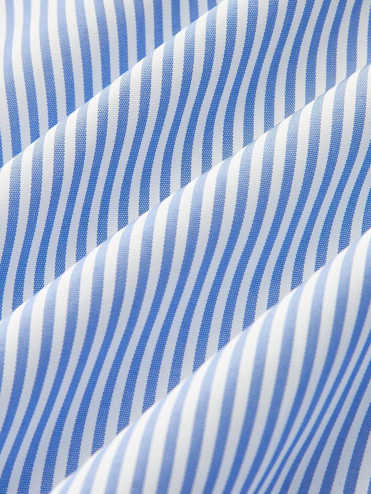 Striped Collared Sleeveless Cinched Blouse - 图片 3