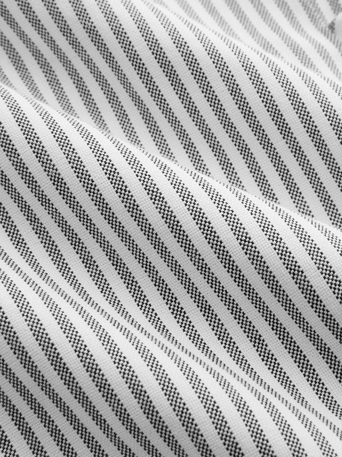 Striped Lace Trim Button-Front Tank Top - 图片 5