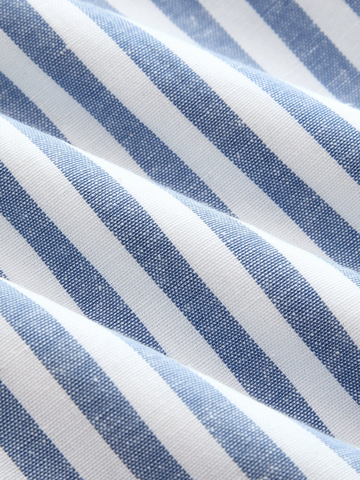 Halter Tie Front Striped Romper - 图片 4